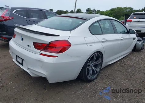 2016 BMW M6 из США, поврежденный, VIN WBS6E9C57GG437186